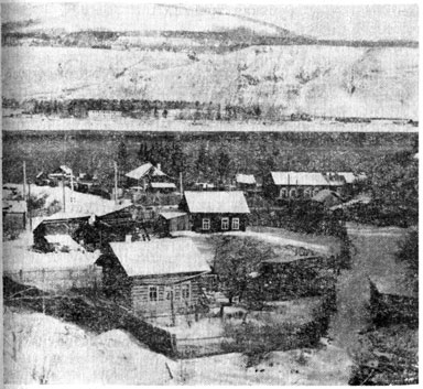 Вид на Первую сопку из поселка Лалетино